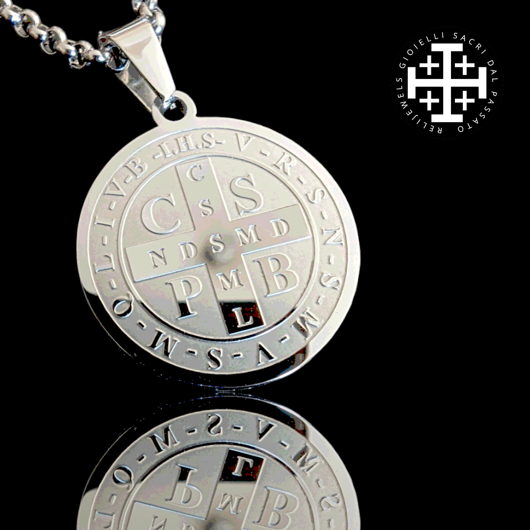 Medaglia di San Benedetto Originale: Un Simbolo Autentico di Fede e -  Relijewels